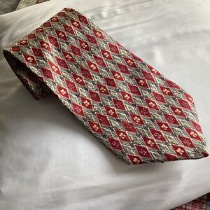 AQUASCUTUM OF LONDON PURE SILK TIE